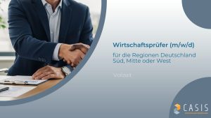 Titelbild für das Stellenangebot Wirtschaftsprüfer